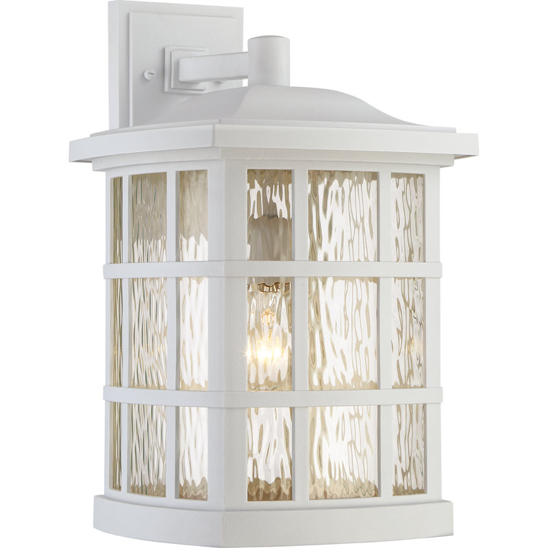 Coastal Armour Stonington Wall Light, White Lustre