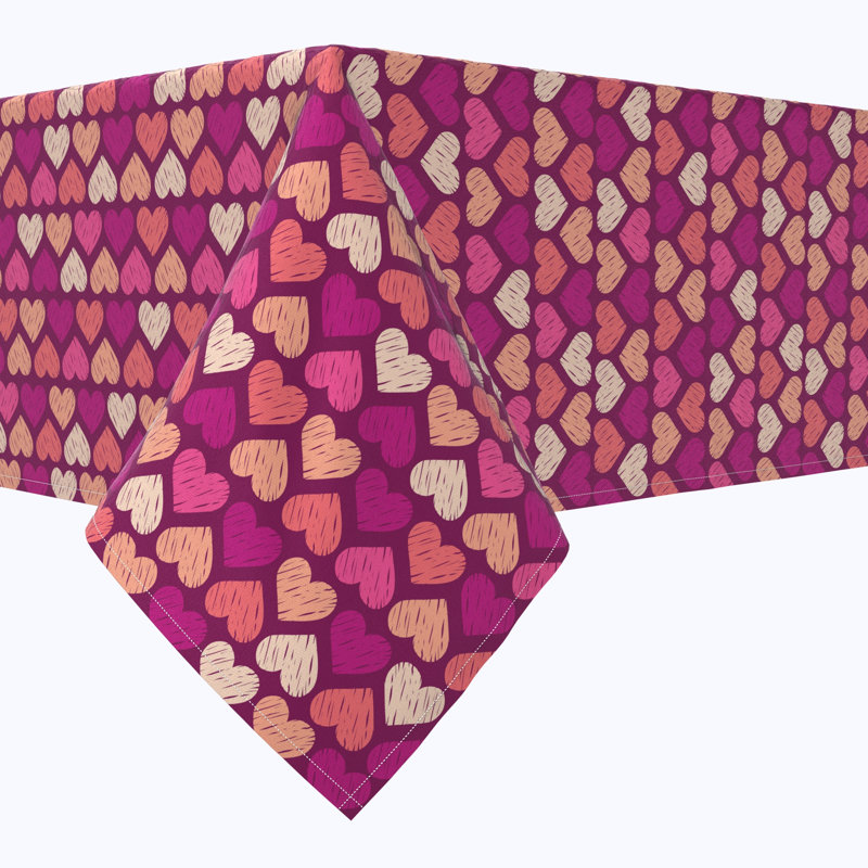 Gautea Rectangular Cotton Twill Tablecloth