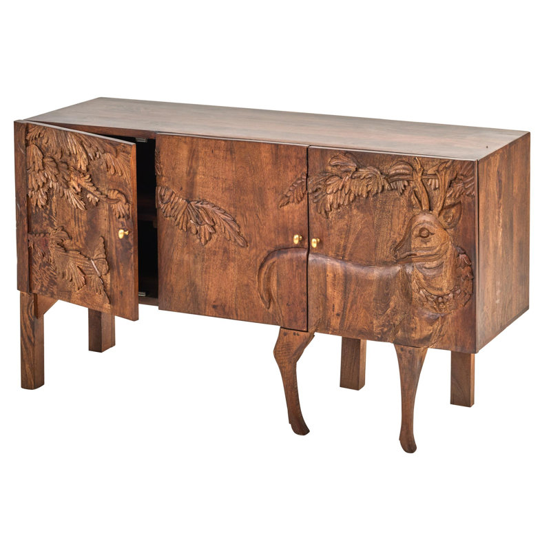 Aidyen 60'' Solid Wood Sideboard