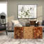 Table d'appoint en bois de teck Obrien