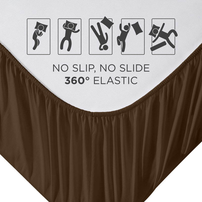 Royale Linens | Ultra Soft Brushed Microfiber | Hotel Luxury Bottom Sheets | Wrinkle Free & Fade Resistant | Deep Pocket Only