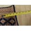 Tapis oriental noué à la main en laine bleu 4 pi 2 po x 6 pi Bokhara Jaldar