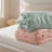 3-Piece King Comforter Set,Pink