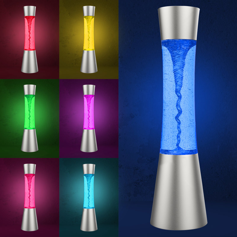 Lampe tornade à changement de couleur 15 po Jambo - Lampe vortex pour enfants, adolescents et adultes, veilleuse