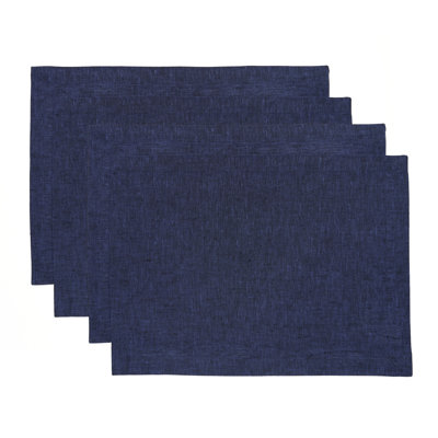 100% Pure Linen Placemats - Athena