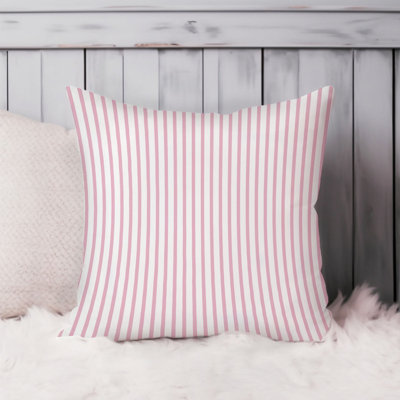 Abstract Pink White Stripes I Patterns Stripes Modern