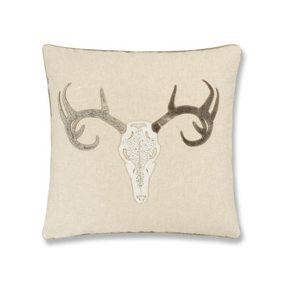 Moe Linen Square Pillow Cover & Insert
