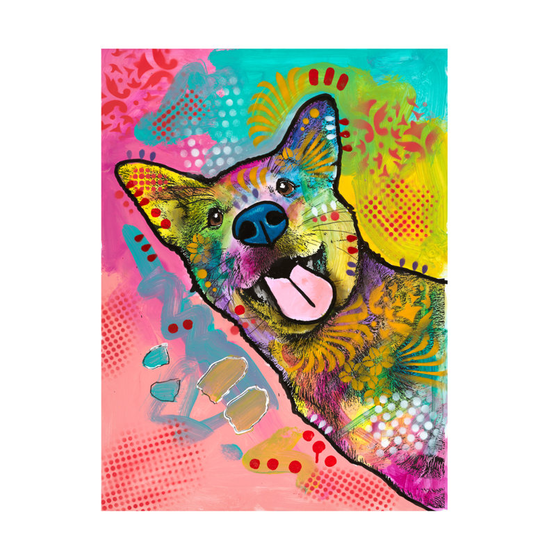 Art sur toile Dean Blue, H 14 po x l 19 po