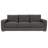 Dawkins 94'' Genuine Leather Square Arm Sofa-61482739-61482737