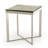 Cohn Glass Top End Table