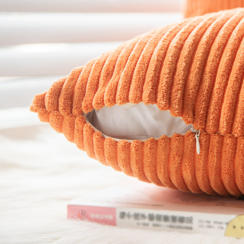 Alhakim Square Scatter Cushion Cover, Orange