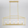 Entrekin 7 - Light Dimmable Kitchen Island Square / Rectangle Chandelier
