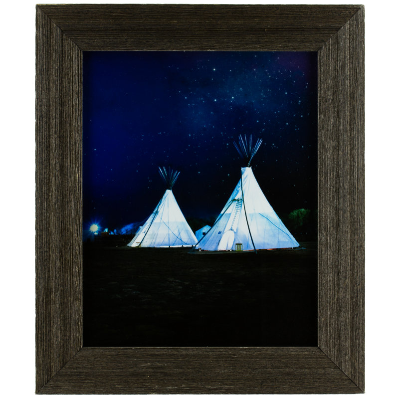 Cadre photo Escarcega, 24" x 36", Noir