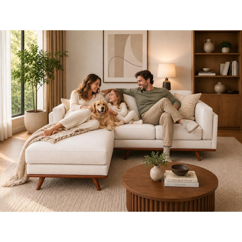 Canapé modulaire en cuir italien Savoy