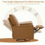 Fauteuil inclinable à bascule pivotant manuel rembourré pour chambre d'enfant-275771756