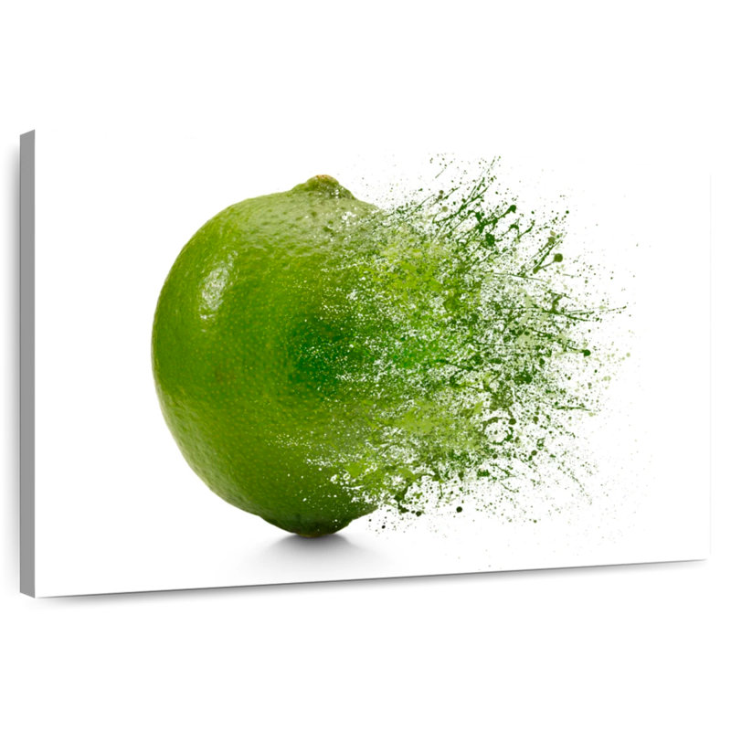 Yarlin Splash Of Lime, 24" H x 36" W