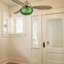 Ventilateur de plafond intérieur en verre taillé à la main à DEL de 42 po avec télécommande verte Brynn-1154040065