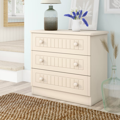 Fully Assembled Saxena 3 Drawer Chest