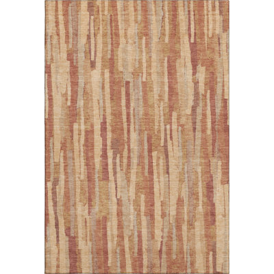 Premium Machine Washable Elize AMF1314 Stripes Rug