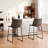 Scher Faux Leather Upholstered Counter & Bar Stools with Sled Legs-1630566308-1630566309