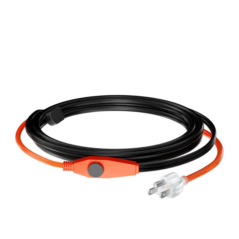 Ruban chauffant 24 pieds 7W / pi pour tuyau avec thermostat intégré, 36"