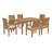Modway Marina 7 Piece Outdoor Patio Teak Dining Set-1639945952