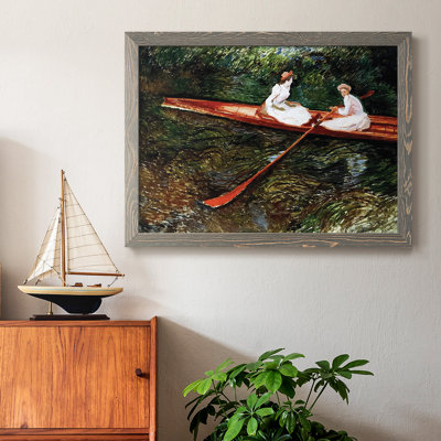 " The Pink Skiff, 1890 "