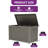Balconera 180 Gallon Resin Water Resistant Deck Box-111000446