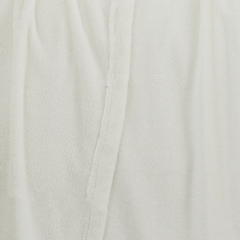 Surdimensionné douillet en micro-molleton Southshore Fine Linens, Simple, Crème