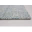Tapis gris / bleu noué à la main Healdton Pearl
