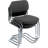 Sayers Armless Stacking Chair with Cushion-9240597