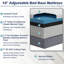Matelas de canapé-lit simple infusé au charbon de 10 po Alwyn Home Herrings