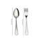 Dolce Vita Stainless Steel Salad Servers