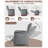 Recliner Chair, Electric Adjustable PU Recliners Home Seating With Remote Control, Modern Reclining Chair With Thick Seat Cushion And Backrest-1845564151
