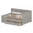 Kaella Daybed With Drawers And Shelves-1277590109-1288266210