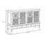 62.99 " W Ash Solid Wood Buffet Table