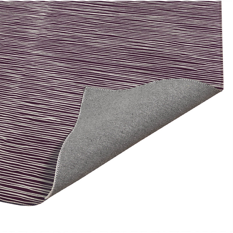 Paillasson d'intérieur Tess, L 24 po x L 36 po, Aubergine