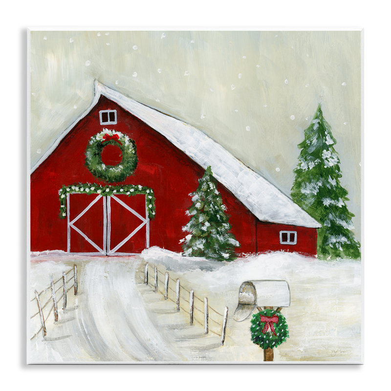 Winter Winter Scenic, estampe numérique par Janet Tava