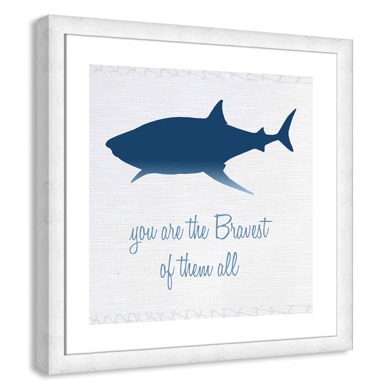 The Brave One, impression sur papier, H 22,5 po x l 22,5 po x P 0,6 po, Encadré plat argent