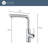 Hena Collection 1-Hole Installation Single Handle Kitchen Faucet with Pull Out Spout Sprayer - Matte Black-55217765