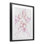 «Cocktail Party Cheers Doodles», reproduction sous verre encadrée, design par Jenaya Jackson