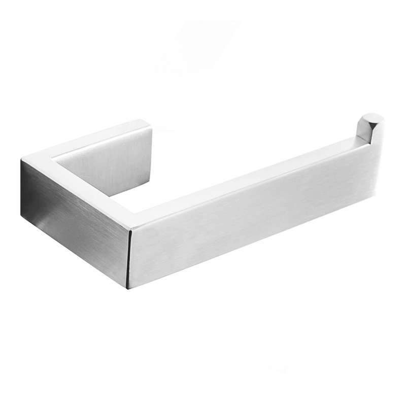 Porte-serviettes de salle de bain à angle simple en acier inoxydable SUS304