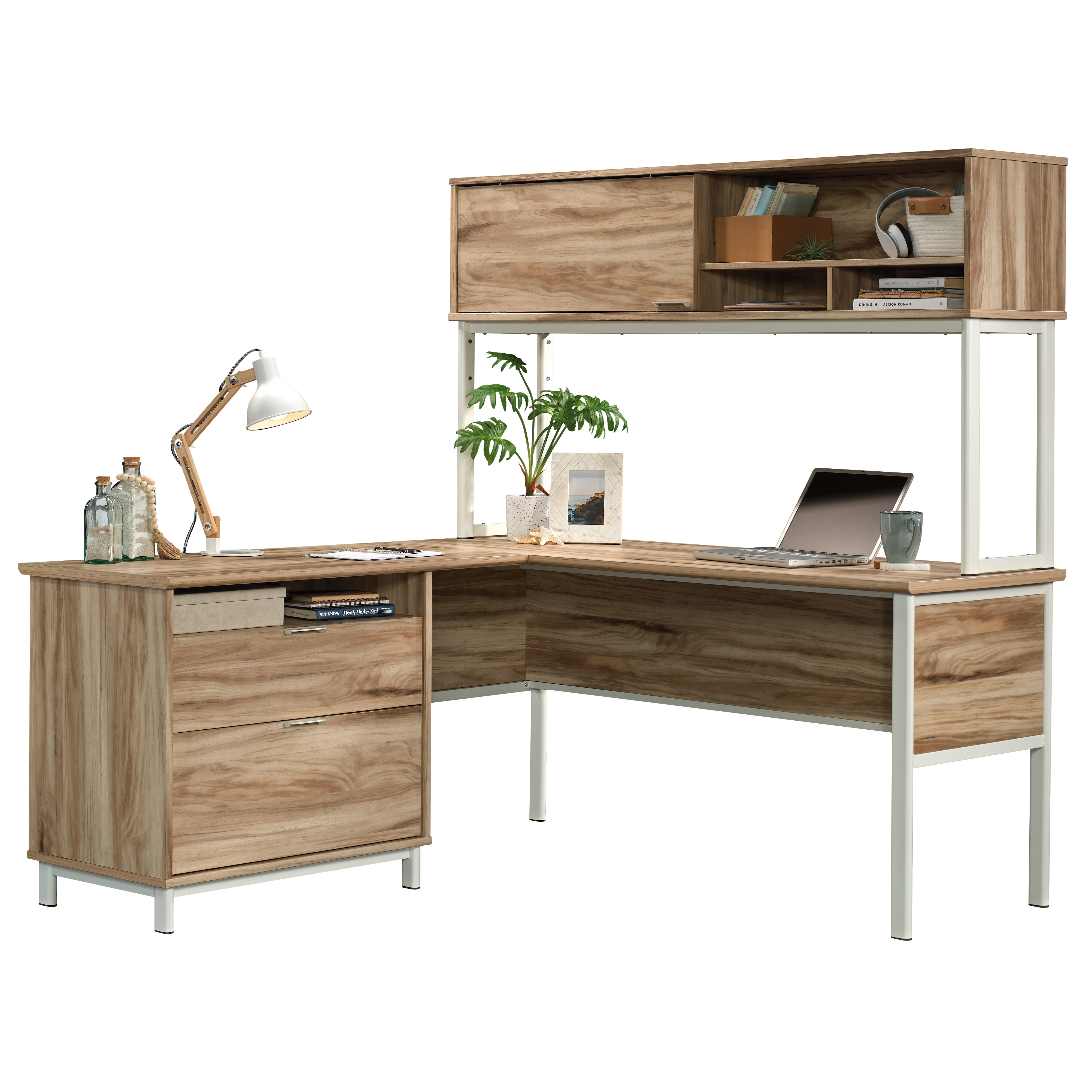 Mercury Row® Steelman 36.34'' H x 64.17'' W Desk Hutch - Wayfair Canada