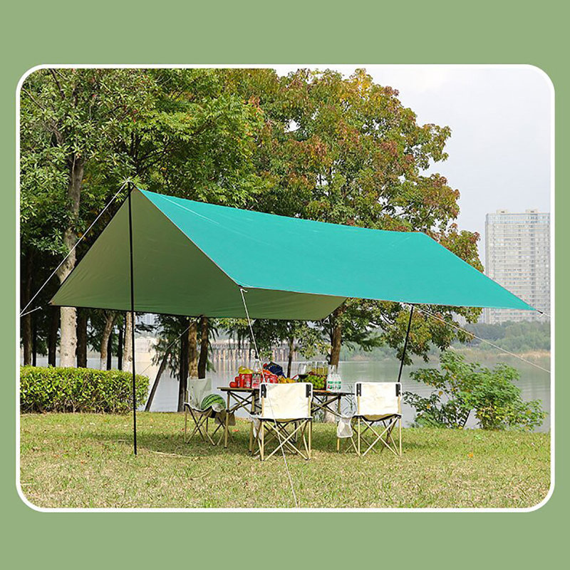 Grande tente d'extérieur, très grande, serre de camping, protection contre le vent pour l'extérieur, protection contre la pluie, crème solaire et parasol