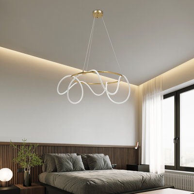 Luminaire suspendu en métal flexible Creative Creative
