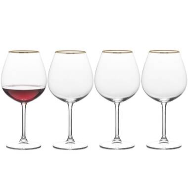 LENOX HOLIDAY BALLOON WINE GLASS SET/4 - MARCO'S EMPORIUM