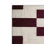 Tapis d'intérieur et d'extérieur à carreaux beige