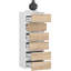 Solanus 6 -Drawer Console