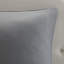 Embroidered Grey Cal King Comforter Set - 8 Pieces