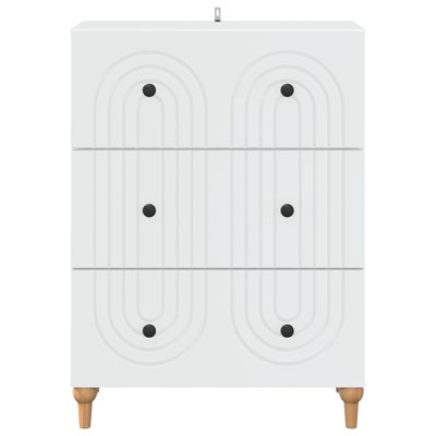 Engineered Wood Rectangle Accent Chest